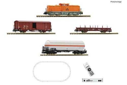 Fleischmann 5170001 z21 start Digitalset: Diesellokomotive BR 111 mit Güterzug, DR, ep IV, SPOR N, kommende Neuigkeiten 2023