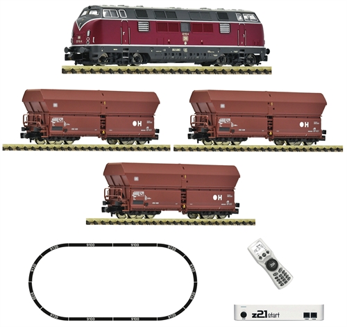 5170003 - z21 start Digitalset: Diesellokomotive BR 221 mit Güterzug, DB Spur N
