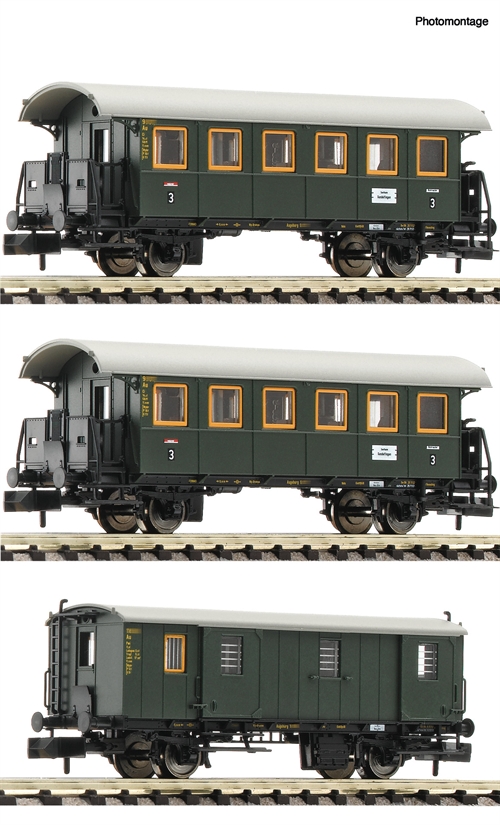 Fleischmann 6260023 3-tlg. Set: Personenzug, DB, ep III, kommende neuigkeiten 2024