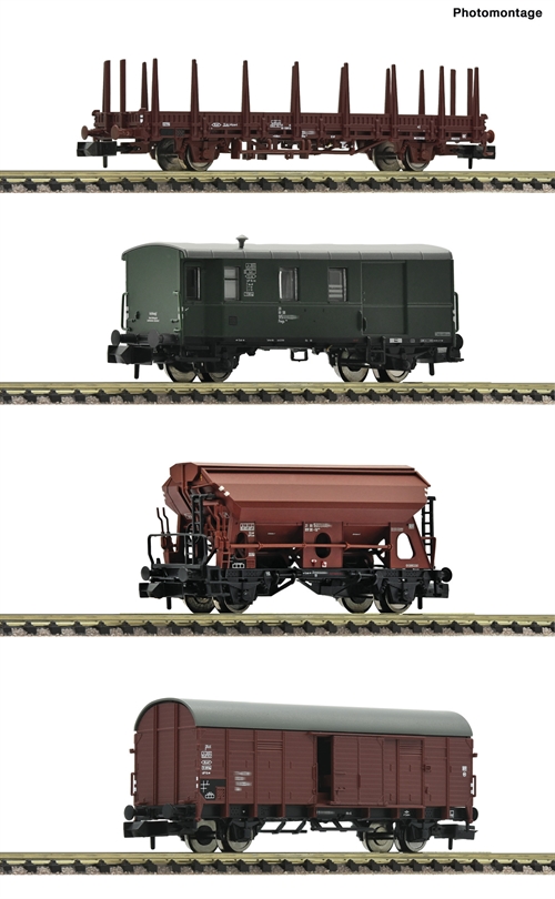 Fleischmann 6660044 4-tlg. Set: Güterzug, DB, kommende neuigkeiten 2024
