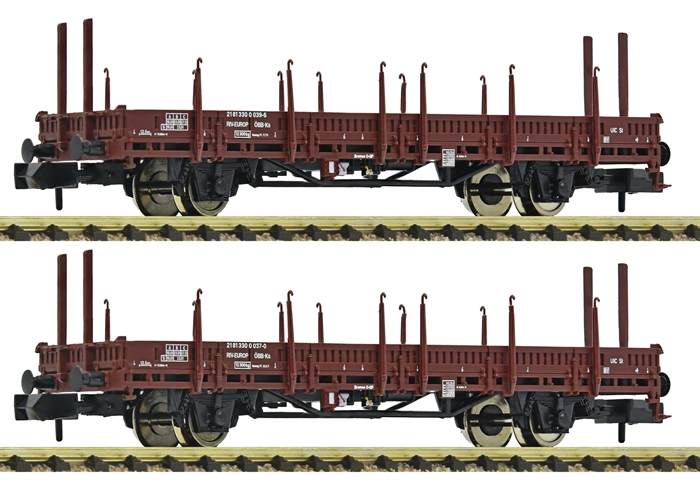  Fleischmann 6660072 2-teiliges Set: Schienenwagen, ÔBB, Spur N