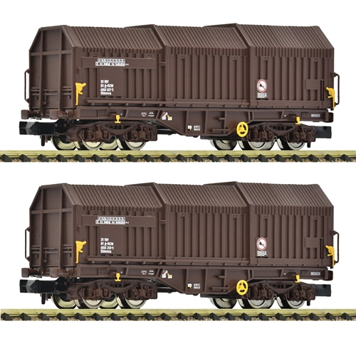  Fleischmann 6660075 Teleskop-Schiebewandwagen RCW, Spur N