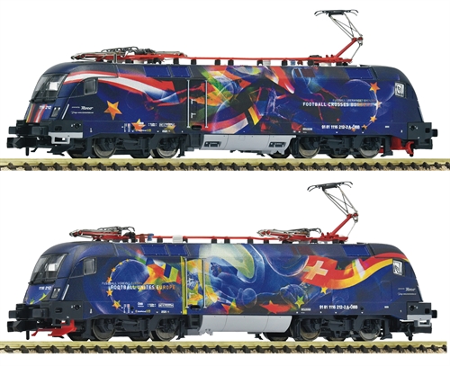 Fleischmann 7570070 Elektrolokomotive 1116 212-2 „Fußball vereint Europa“, ÖBB, kommende neuigkeiten 2026