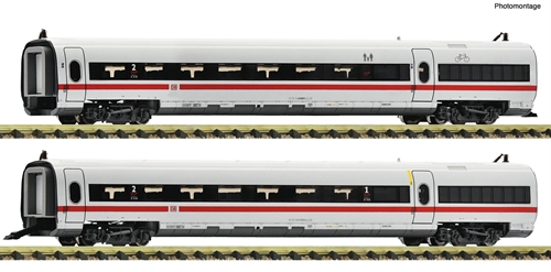 Fleischmann 7760007 2-tlg. Set 1: Zwischenwagen ICE-T (BR 411), DB AG