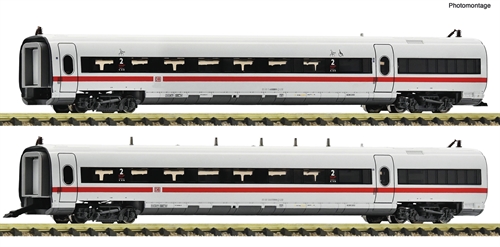 Fleischmann 7760008 2-tlg. Set 2: Zwischenwagen ICE-T (BR 411), DB AG