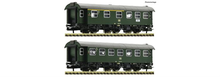 Fleischmann 809911 2-tlg. Set: Umbauwagen, DB, ep IV, SPUR N