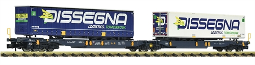 Fleischmann 825029 T2000 Doppelwagen-Set, Wascosa, Spur N