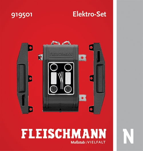 Fleischmann 919501 – Elektro-Set zur Ausrüstung manueller Weichen mit elektrischen Antrieben