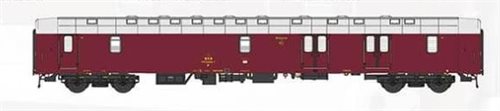 Heljan 13006123 DSB-Postwagen, Dampfheizung, Epoche IIIc, 1968-1979