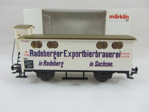 Märklin 4680 Bierwagen „RADEBERGER“. MHI.