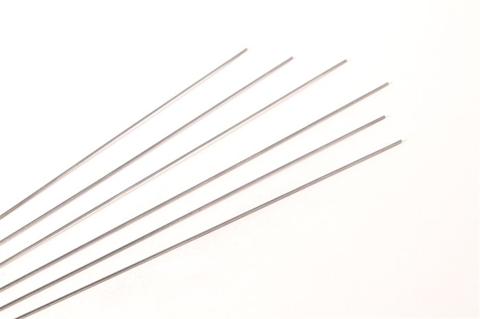 Albion PW1XM Klavierdraht 0,5 mm x 1 m, 6 Stück
