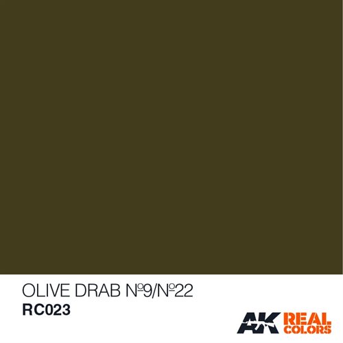 AKRC023 OLIVE GRÜN Nº9 / Nº22, 10 ML
