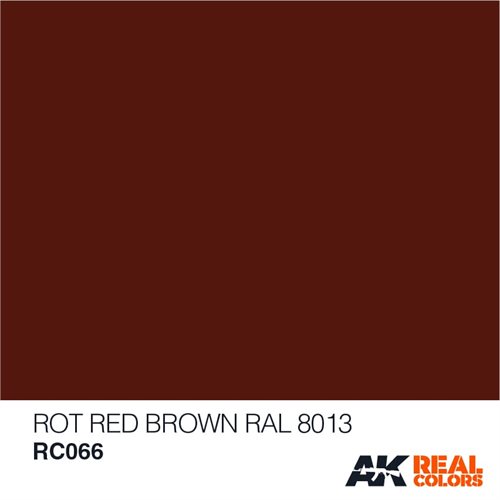 AKRC066 ROT (ROTBRAUN) RAL 8013, 10 ML