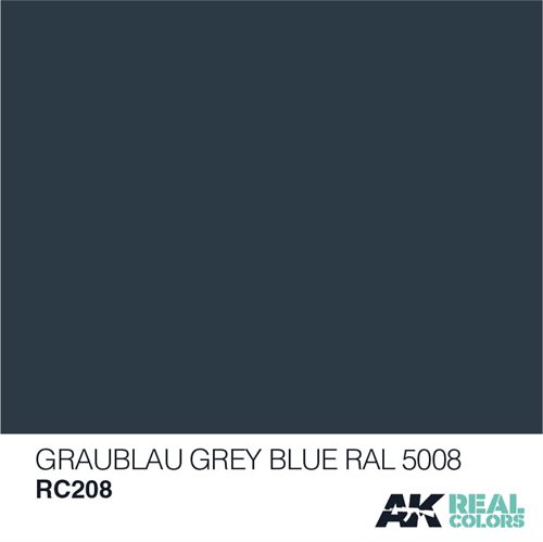 AKRC208 GRAUBLAU RAL 5008, 10 ML