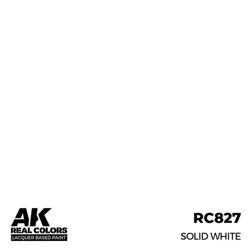 AKRC827 Solid White, 17 ml