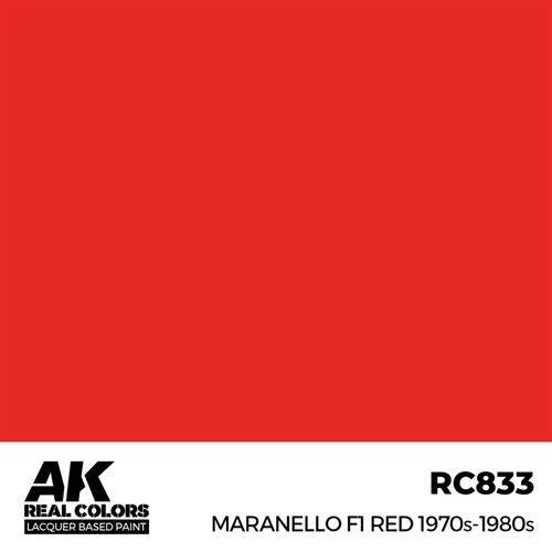 AKRC833 Maranello F1 Rot 1970er-1980er Jahre, 17 ml