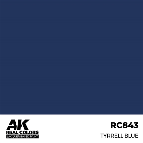 AKRC843 Tyrellblau, 17 ml