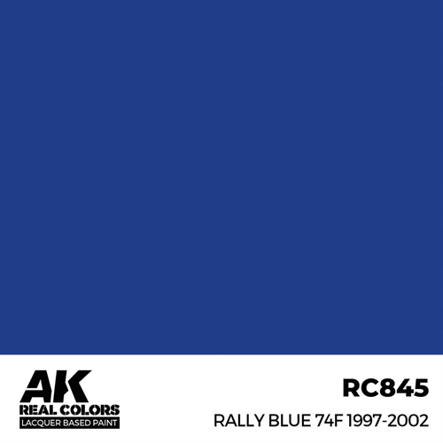 AKRC845 Rallyeblau 74F 1997-2002, 17 ml