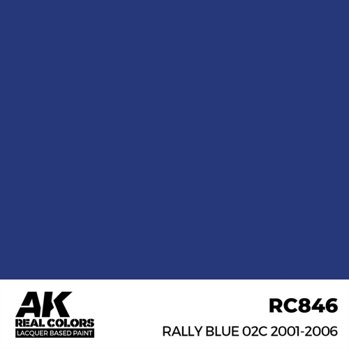 AKRC846 Rallyeblau 02C 2001-2006, 17 ml