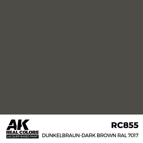 AKRC855 Dunkelbraun-Dunkelbraun RAL 7017, 17 ml