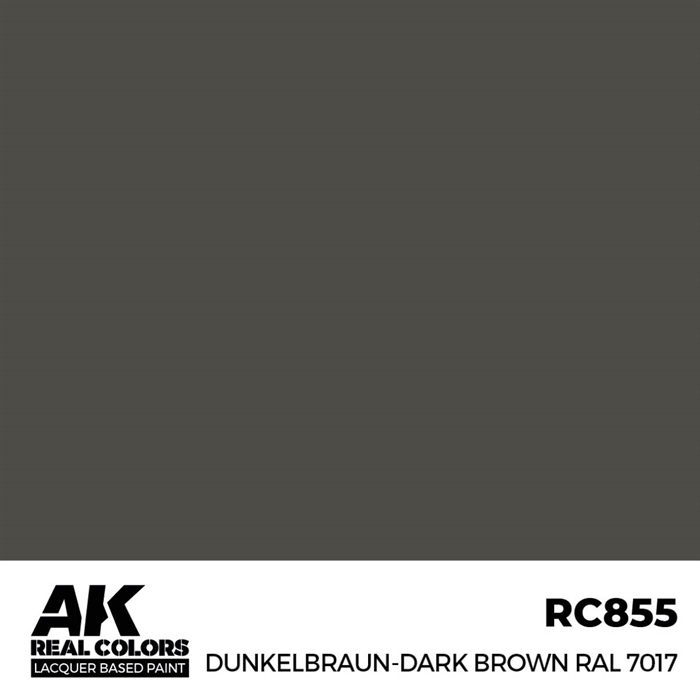 AKRC855 Dunkelbraun-Dunkelbraun RAL 7017, 17 ml