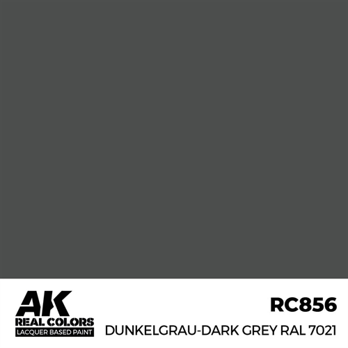 AKRC856 Dunkelgrau-Dunkelgrau RAL 7021, 17 ml