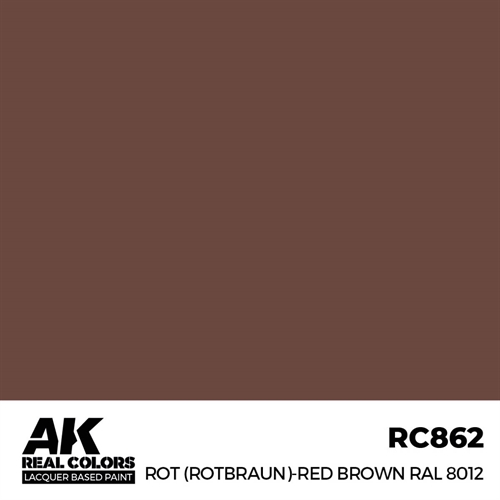 AKRC862 Rot (Rotbraun)-Red (Rotbraun) RAL 8012, 17 ml
