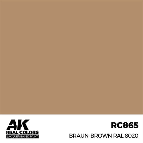 AKRC865 Braun-Braun RAL 8020, 17 ml