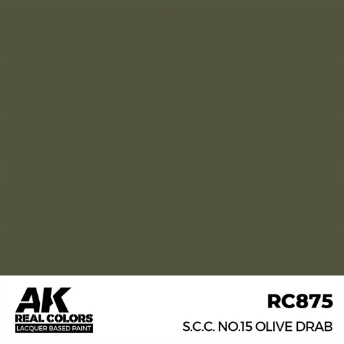 AKRC875 SCC Nr. 15 Olivgrün, 17 ml