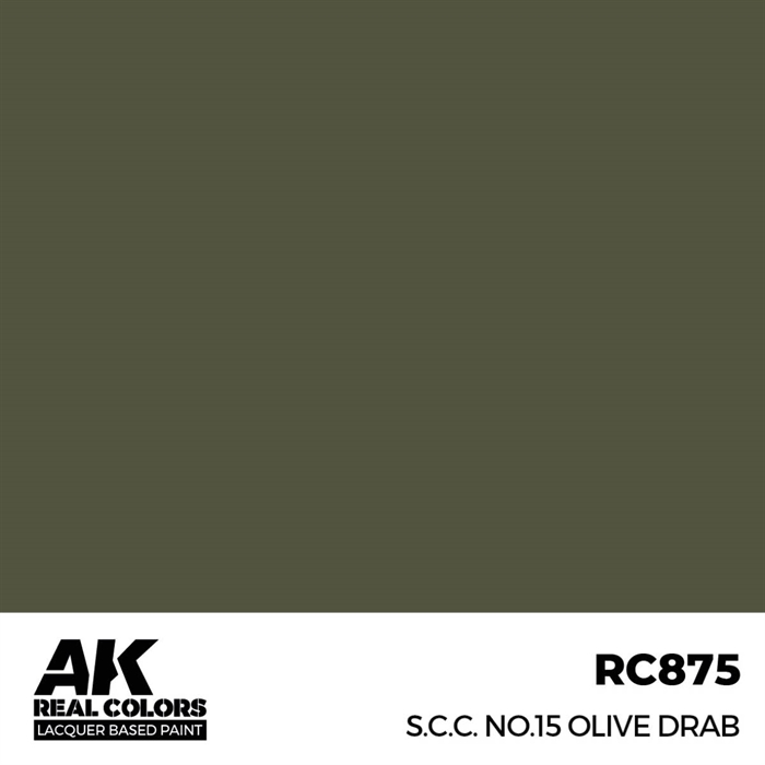 AKRC875 SCC Nr. 15 Olivgrün, 17 ml
