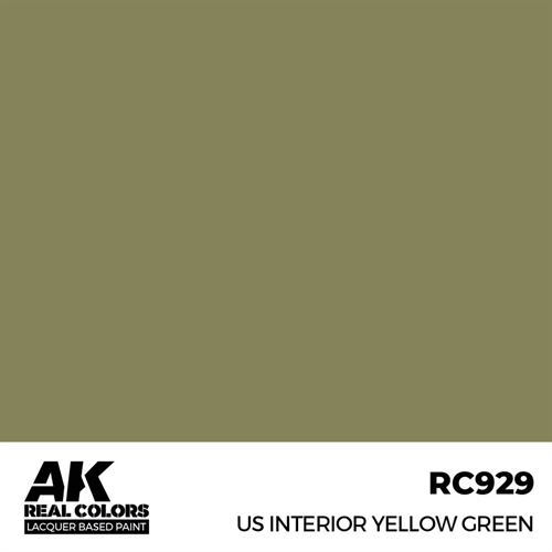 AKRC929 US Interior Gelbgrün, 17 ml