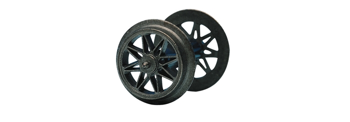 Roco 40190 DC NEM Standard Feinguss-Speichenradsatz