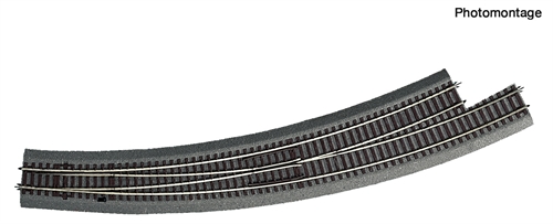 Roco 42566 Bogenweiche links BWI9/10, H0
