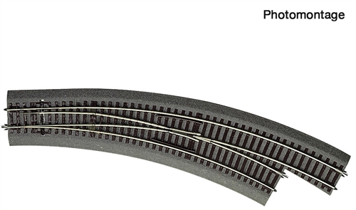 Roco 42575 Bogenweiche, rechts, BWl5/6