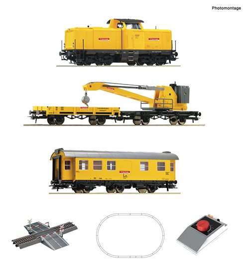 Roco 5100002 Analog Start Set: Diesellokomotive BR 212 mit Kranzug, DB AG , ep VI, kommende neuigkeiten 2023