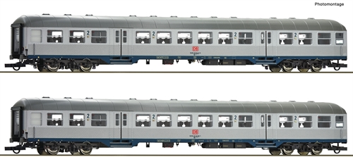 Roco 6200035 2-teiliges Set 2: Nahverkehrswagen der DB AG, Folge V-VI, DC, H0 