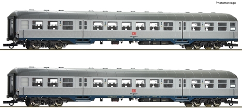 Roco 6200035 2-teiliges Set 2: Nahverkehrswagen der DB AG, Folge V-VI, DC, H0 KOMMT NEU 2024