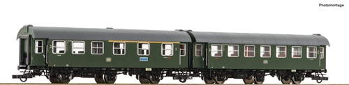 Roco 6200038 2-teiliges Set 1: Umbauwagen, DB, Ep. IV, DC, H0 