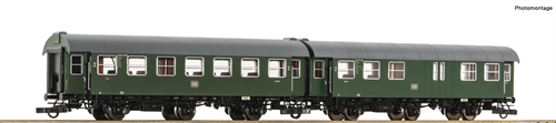Roco 6200039 2-teiliges Set 2: Umbauwagen, DB, Ep. IV, DC, H0 