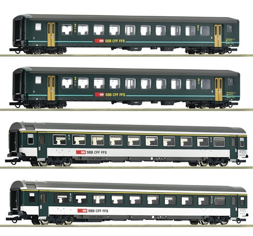 Roco 6200091 4-teiliges Set (2): „IR 1617“, SBB, Ep. V