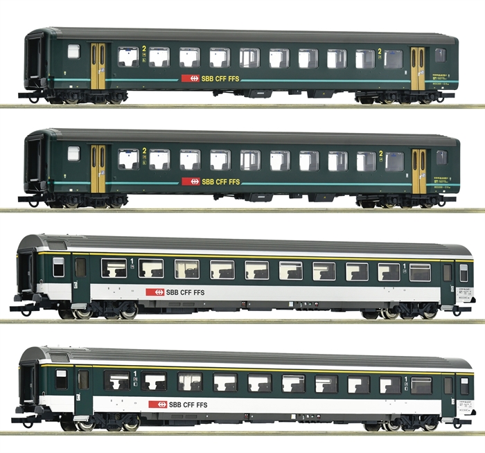 Roco 6200091 4-teiliges Set (2): „IR 1617“, SBB, Ep. V