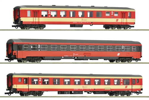 6200128 - 3-tlg. Set 2: Schnellzug „D 704“, ÖBB, ep V