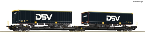 Roco 6600034 Gelenkwagen mit Doppeltasche T3000e, TX Logistik, Ep VI, KOMMT NEU 2024