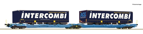 Roco 6600035 Gelenkwagen mit Doppeltasche T3000e, EUROWAGON, Ep. VI