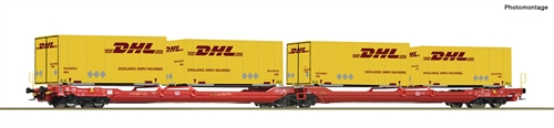 Roco 6600057 Gelenkwagen mit Doppeltasche T3000e, DB AG, Ep. VI