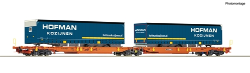 Roco 6600072 Gelenkwagen mit Doppeltasche, Wascosa, Ep VI