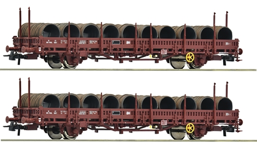 Roco 6600119 2-teiliges Set: Triebwagen beladen mit Drahtrollen, SNCF, Ep IV