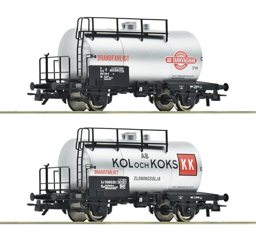 Roco 6600193 2-tlg. Set: Kesselwagen, SJ