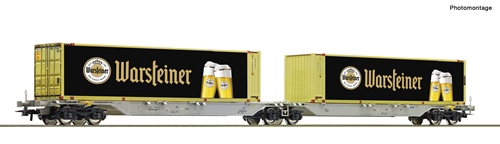 Roco 6600320 Container-Doppeltragwagen, KOMMENDE NEUHEIT 2026