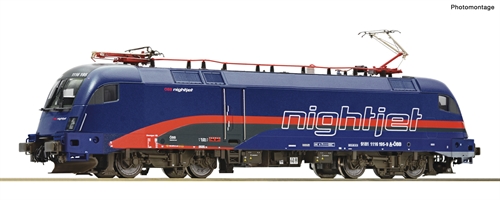 Roco 78496 Elektrolokomotive 1116 195-9 „Nightjet“, ÖBB, AC, Ep. VI, H0 